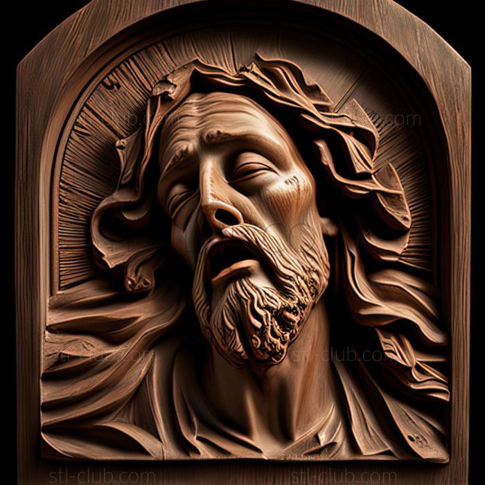 3D model st jesus (STL)